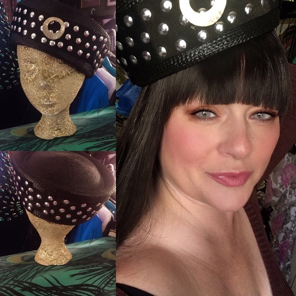 Custom Vintage Pill Box Hat main image 6